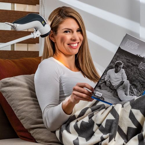 Lampa Bioptron MedAll z filtrem fulerenowym + statyw PAG-960-SET Zepter na Arena.pl