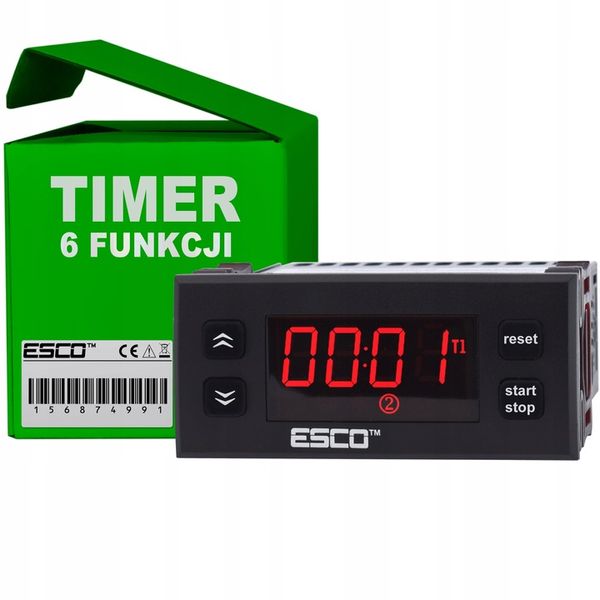 WYŁĄCZNIK WŁĄCZNIK CZASOWY TIMER minutnik cyfrowy zdjęcie 1