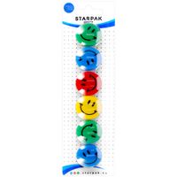 magnesy 30mm emotikony mix kolorów 6 sztuk starpak 378347