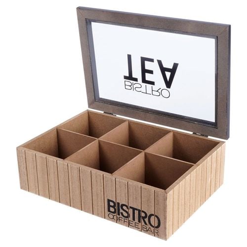 drewniany pojemnik na herbatę ekspresową 259348 na Arena.pl