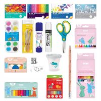 WYPRAWKA SZKOLNA ZESTAW XXL DO SZKOŁY 1-3 KLASA PRZEDSZKOLA INTERDRUK