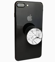 Uchwyt POP HOLDER - White marble kamień marmur PS502