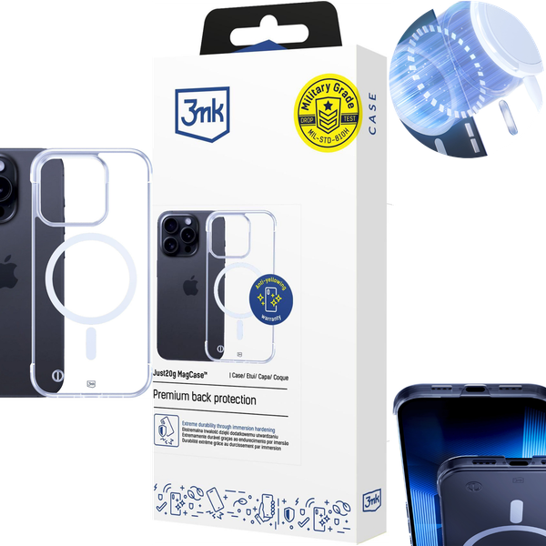 Etui Apple iPhone 14 Pro - 3mk Just20g MagCase zdjęcie 2