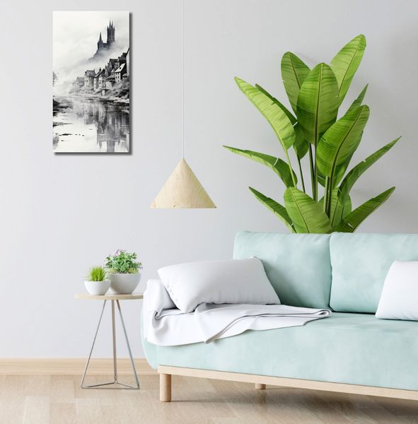 Obraz 30x60cm Mglisty Refleks zdjęcie 2