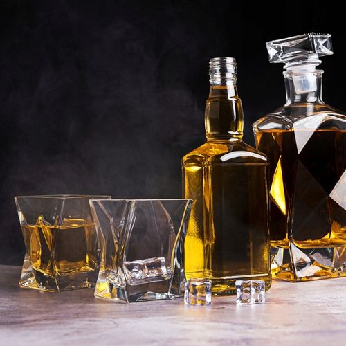 5x Butelki szklane 0,5L DANIELS na nalewki whisky BIMBER WÓDKĘ WINO 500 ML na Arena.pl