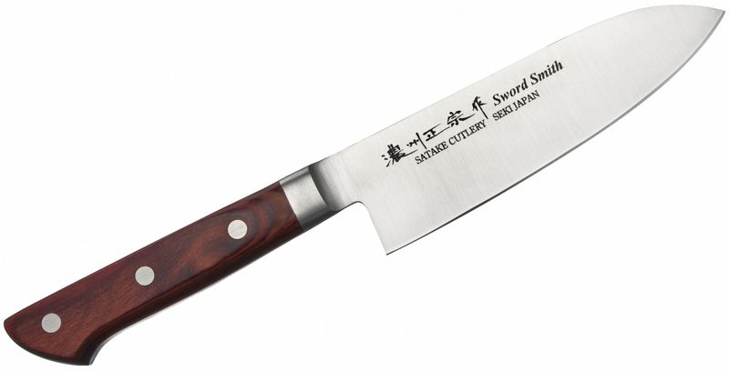 Nóż Santoku 15 cm Satake Kotori zdjęcie 1