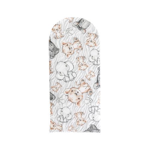 KOKON DLA NIEMOWLĄT BAWEŁNIANY ZESTAW 4 ELEMNTY ZEBRA I LEW na Arena.pl