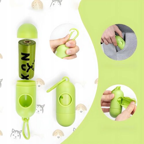 WORECZKI Na Psie Odchody BIODEGRADOWALNE 720 sztuk Worki na Kupy BIO + ETUI na Arena.pl