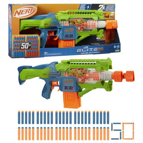 Hasbro Nerf Elite - Wyrzutnia Double Punch + strzałki F6363 na Arena.pl