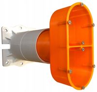 Puszka elektryczna podwójna, elewacyjna 200 mm do styropianu, regulowana