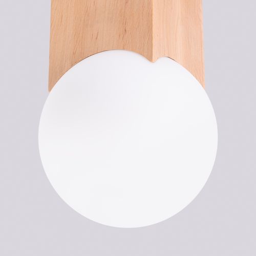 Plafon SOLIS naturalne drewno na Arena.pl