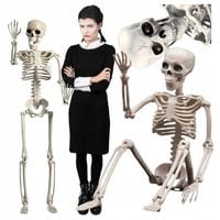 Szkielet człowieka kościotrup 90 CM DUŻY halloween ozdoby dekoracje