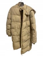 Pieces beżowa kurtka zimowa r. L