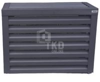 Osłona klimatyzatora - pompy ciepła 90x40x80 cm antracyt TKD458