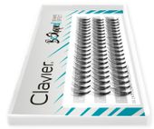 Kępki Rzęs CLAVIER BeShaped 8mm – skręt B