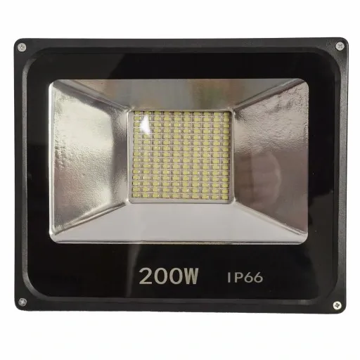 HALOGEN NAŚWIETLACZ LAMPA LED SLIM 200w REFLEKTOR zdjęcie 2