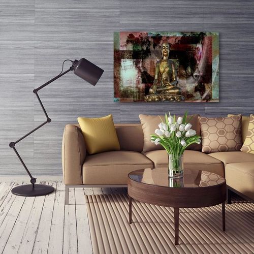 Obraz na płótnie - Canvas, Złoty Budda 3 40x30 na Arena.pl
