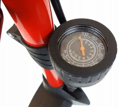 STACJONARNA POMPKA ROWEROWA METALOWA MANOMETR AMIO na Arena.pl