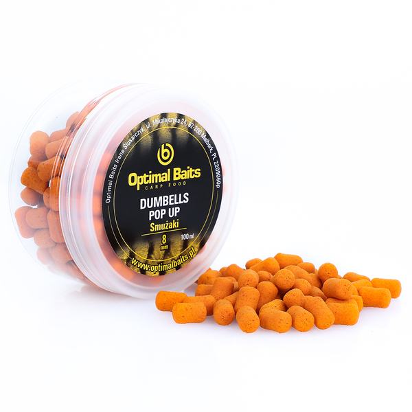 Optimal Baits Dumbells Pop Up ANANAS 8mm - Method Feeder zdjęcie 1