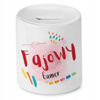 Skarbonka Dla Gamera Na Urodziny Na Prezent Z Nadrukiem Ze Zdjęciem