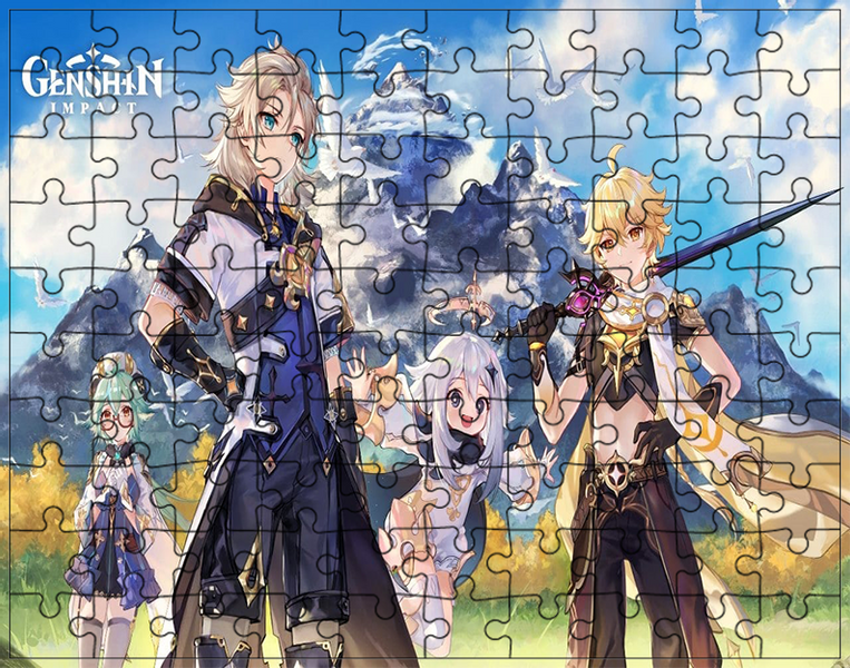 Puzzle Genshin Impact zdjęcie 1