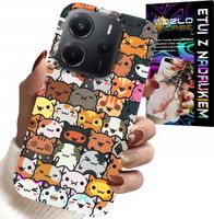 ETUI DO XIAOMI NOTE 14 4G - PLECKI W SŁODKIE KOTKI, KOTY, OBUDOWA