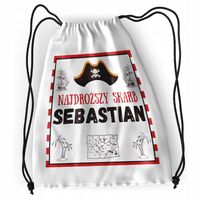 Plecak Sportowy Szkolny Sebastiana Syna Dziecka Z Nadrukiem Ze Zdjęciem