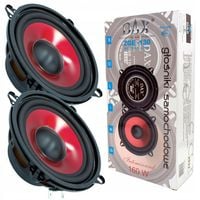 MOCNE BASOWE GŁOŚNIKI SAMOCHODOWE 13CM 130MM 160W RENAULT DACIA BMW CITROEN