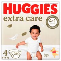 HUGGIES pieluszki Extra Care 4 (8-16 kg) Mega 4x60 szt