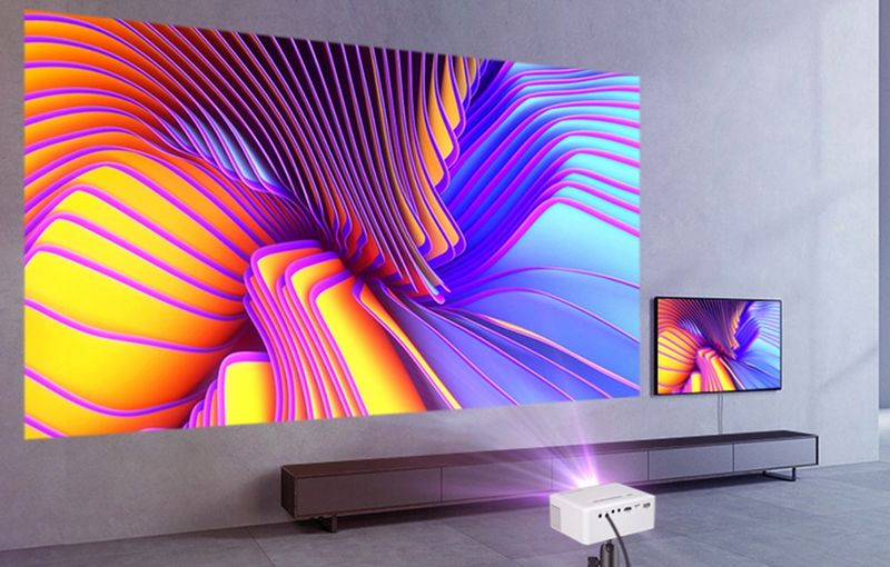 Projektor LCD Byintek K7 zdjęcie 2