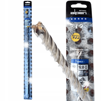 Alpen długie wiertło do betonu zbrojonego fi 12x450 mm SDS-plus FORCE X