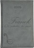 KALENDARZ A5 2026 dzienny KSIAŻKOWY z grawerem DLA KUCHARZA Z IMIENIEM