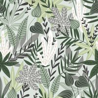 SERWETKI DAISY POL-MAK 33X33 GREEN LEAVES WALLPAPER