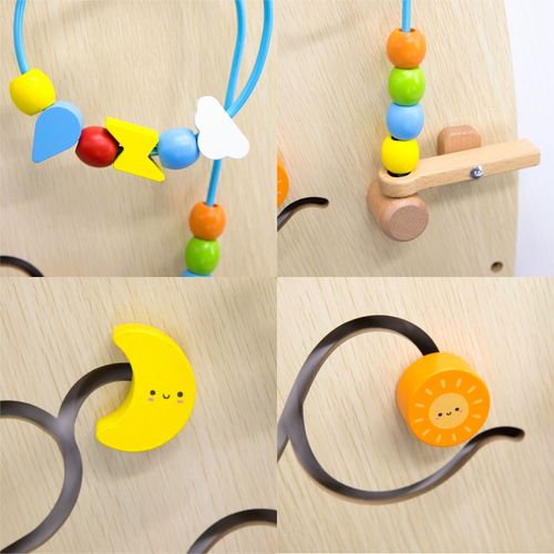 VIGA Tablica Manipulacyjna Ścienna Łuk Montessori na Arena.pl