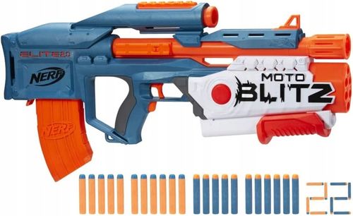 PISTOLET NERF ELITE MOTOBLITZ 2w1 AUTOMATYCZNY KARABIN I SHOTGUN na Arena.pl