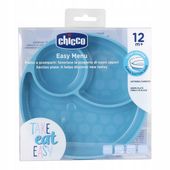 CHICCO TALERZ SILIKONOWY TRÓJDZIELNY Z PRZYSSAWKĄ