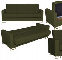 Kanapa sofa Marcello rozkładana wersalka spania bonell łóżko Family Meble