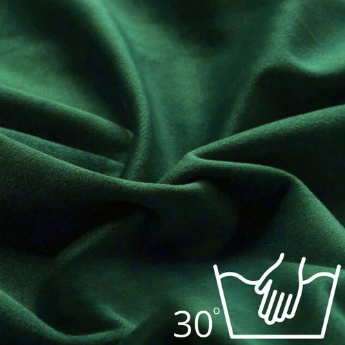 zasłona welurowa na taśmie - zielona na Arena.pl