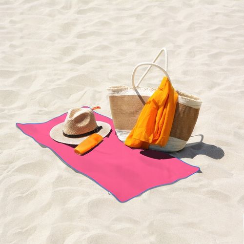 RĘCZNIK Z MIKROFIBRY 80x150 cm różowy NEW na Arena.pl