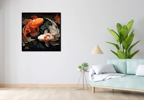 Plakat 90x90cm Harmonijny Taniec na Arena.pl