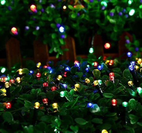 LAMPKI CHOINKOWE ŚWIĄTECZNE SOLARNE 200 LED ZEWNĘTRZNE MULTIKOLOR na Arena.pl