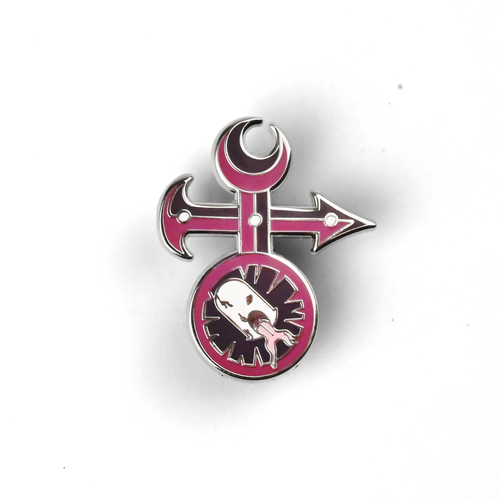 Ruinous Power Mark of Slaanesh | 4 cm | Metal | Przypinka | Warhammer 40k na Arena.pl