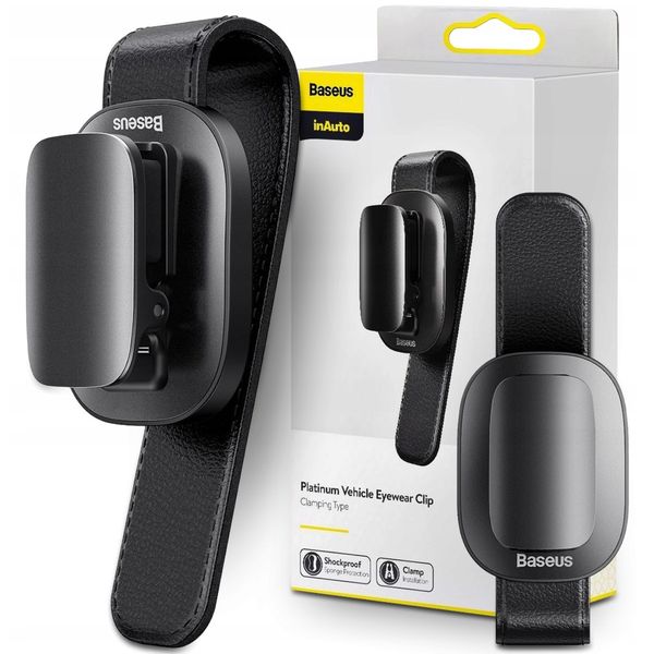 Uchwyt samochodowy Baseus do okularów na klips zdjęcie 1