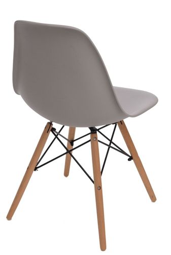 Krzesło Simplet P016W basic szare na Arena.pl