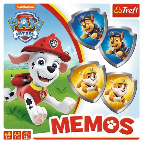 gra memos paw psi patrol super pamięć 3+ na Arena.pl