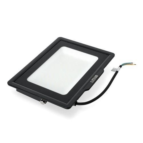 Praktyczny projektor oświetleniowy TOKIO 100W czarny barwa neutralna na Arena.pl