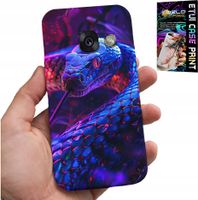 ETUI DO SAMSUNG A5 2017 - WĄŻ KOBRA GRZECHOTNIK GADY CASE + FOLIA