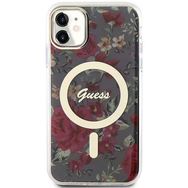Etui Guess do iPhone 11, iPhone XR, Zielony, MagSafe zdjęcie 3