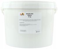 WAZELINA TECHNICZNA BIAŁA SMAROWANIE USZCZELEK BEZKWASOWA NISKOTOPLIWA 9kg