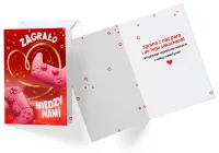 Kartka Okolicznościowa na Walentynki - Zagrało Między Nami